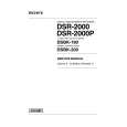 SONY DSR-2000P VOLUME 2 Manual de Servicio