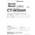 PIONEER CT-W208R/HYXJ Manual de Servicio