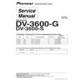 PIONEER DV-3600-S Manual de Servicio