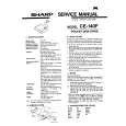 SHARP CE-140F Manual de Servicio