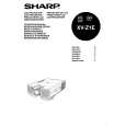 SHARP XV-Z1E Manual de Usuario