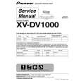 PIONEER XV-DV1000/ZPWXJ Manual de Servicio
