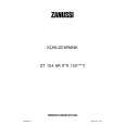 ZANUSSI ZT 154 AR Manual de Usuario