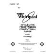 WHIRLPOOL RF302BXXN2 Catálogo de piezas