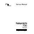 NAKAMICHI 730 Manual de Servicio