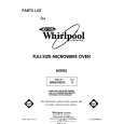WHIRLPOOL MW8700XS0 Catálogo de piezas