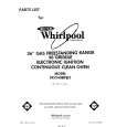 WHIRLPOOL SF5340ERW3 Catálogo de piezas