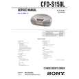 SONY CFD-S150L Manual de Servicio