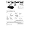 PANASONIC RX-DS7 Manual de Servicio