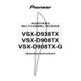 PIONEER VSX-D908TX-G/SD Manual de Usuario