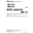 PIONEER AVIC-80DVD Manual de Servicio PIONEER AVIC-80DVD Manual de Servicio