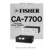 FISHER CA-7700 Manual de Servicio