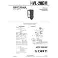 SONY HVL20DM Manual de Servicio SONY HVL20DM Manual de Servicio