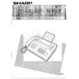 SHARP UX90 Manual de Usuario