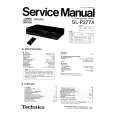 TECHNICS SL-P377A Manual de Servicio