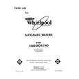 WHIRLPOOL 4LA6300XXN0 Catálogo de piezas