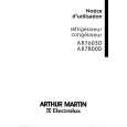 ARTHUR MARTIN ELECTROLUX AR7800D Manual de Usuario