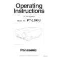 PANASONIC PTL390U Manual de Usuario