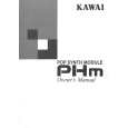 KAWAI PHM Manual de Usuario