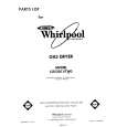 WHIRLPOOL LG5201XTM0 Catálogo de piezas
