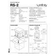 INFINITY RS-2 Manual de Servicio