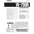 TEAC W790R Manual de Usuario