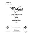 WHIRLPOOL GCA2701XSW1 Catálogo de piezas