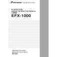 PIONEER EFX-1000/TLTXJ Manual de Usuario