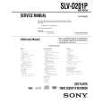 SONY SLVD201P Manual de Servicio