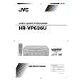 JVC HR-VP636U Manual de Usuario JVC HR-VP636U Manual de Usuario