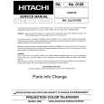 HITACHI 43GX01B Manual de Usuario