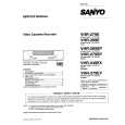 SANYO VHR-279EV Manual de Servicio