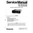 PANASONIC CQR230LEE Manual de Servicio