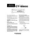 PIONEER CT-S800 Manual de Usuario