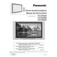 PANASONIC TH42PA25 Manual de Usuario
