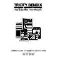 TRICITY BENDIX FD801W Manual de Usuario