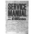 AKAI X-1800SD Manual de Servicio