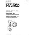 SONY HVL-M20 Manual de Usuario