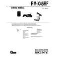 SONY RM-X45RF Manual de Servicio
