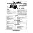SHARP CPR600BK Manual de Servicio