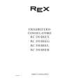 REX-ELECTROLUX RC350BSEX Manual de Usuario