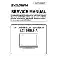 SYLVANIA LC195SL8A Manual de Servicio