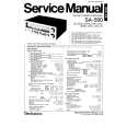 TECHNICS SA500 Manual de Servicio