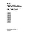 SONY DME-7000 Manual de Servicio