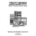 TRICITY BENDIX WR540A Manual de Usuario