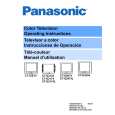PANASONIC CT32E14 Manual de Usuario