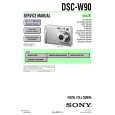 SONY DSC-W90 LEVEL3 Manual de Servicio