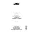 ZANUSSI ZFT12JA Manual de Usuario