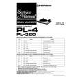 PIONEER PL4 Manual de Servicio