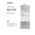 ONKYO DX-7333 Manual de Usuario